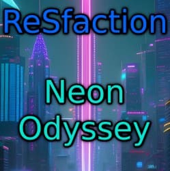 Мұқаба Neon Odyssey