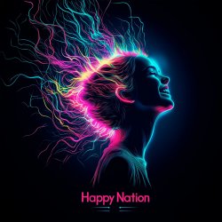 Мұқаба ONEIL & KANVISE & SMOLA - Happy Nation