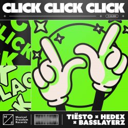 Мұқаба Tiesto feat. Hedex & Basslayerz - Click Click Click