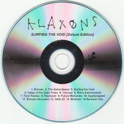 Мұқаба Klaxons - Atom to Atom