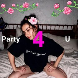 Мұқаба Charli xcx - party 4 u