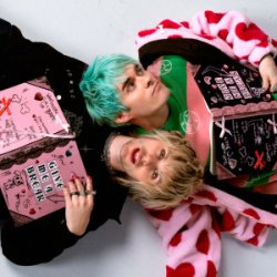 Мұқаба Michael Clifford - give me a break! (Feat. Waterparks)