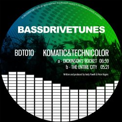 Мұқаба Technicolour & Komatic - The Entire City