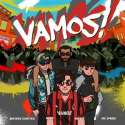 Мұқаба Whisnu Santika & hbrp & KEEBO & MC Spyder - Vamos!