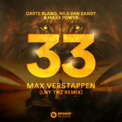 Мұқаба Carte Blanq & Nils van Zandt & Maxx Power - 33 Max Verstappen (LNY TNZ Remix)