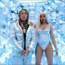 Мұқаба 6IX9INE & Cardi B & Lil Baby - UNTOUCHABLE