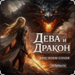 Мұқаба Нейросеть - Дева и Дракон
