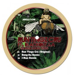 Мұқаба Run Tingz Cru feat. Blackout J.A. - Ganja Man Ting (JMan Remix)