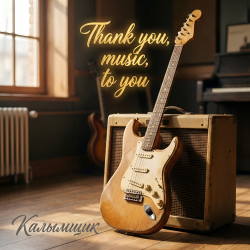 Мұқаба Thank you, music, to you
