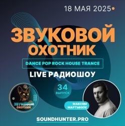 Мұқаба Звуковой Охотник - Радиошоу Выпуск #34