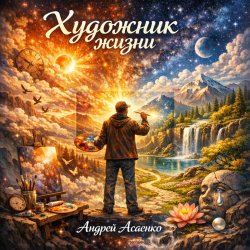 Мұқаба Андрей Асаенко - "Художник жизни".