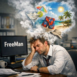 Мұқаба FreeMan - Отпуск