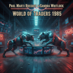 Мұқаба P.M.Rossoff & Sandra Whitlock - World of Traders 1985. Nottingham Rock City LIVE 1989. Remastered 2026