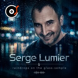 Мұқаба raindrops on the glass-semple