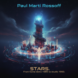 Мұқаба Paul Marti Rossoff - STARS.  Mix from home demo 1985 to studio 1993. Remastered 2019