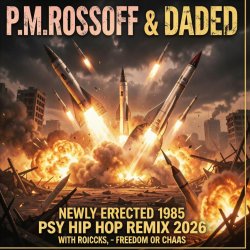 Мұқаба P.M.Rossoff & DaDeD - Newly Erected 1985. Psy-Industrial Rap Remix 2026. Radio Edit