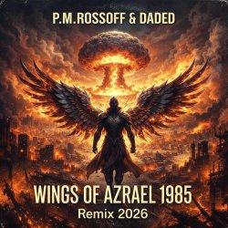 Мұқаба P.M.Rossoff & DaDeD - Wings of Azrael 1985. Psy Industrial Remix 2026