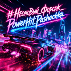 Мұқаба PowerHitPashechka - Неоновый форсаж