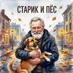 Мұқаба DJ Katya Kadykov (текст_Дмитрий_Сухарев) - Старик и Пёс