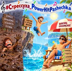 Мұқаба PowerHitPashechka - Стрессуха