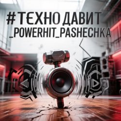 Мұқаба PowerHitPashechka - Техно давит.