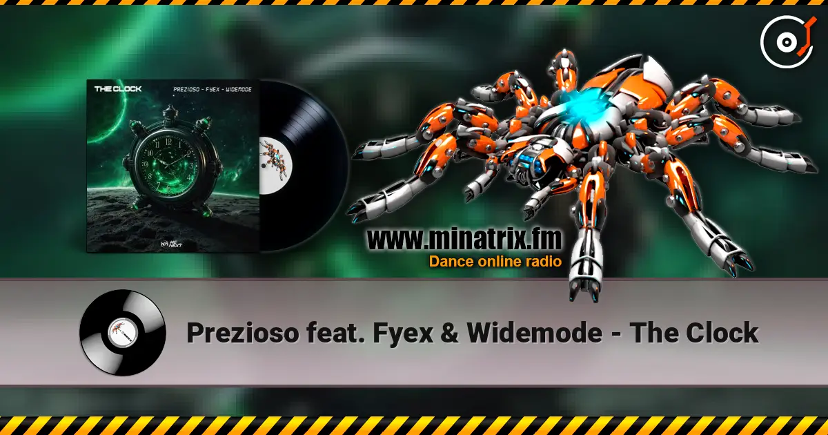 Prezioso feat. Fyex & Widemode - The Clock жоғары сапада онлайн тыңдау | Minatrix.FM
