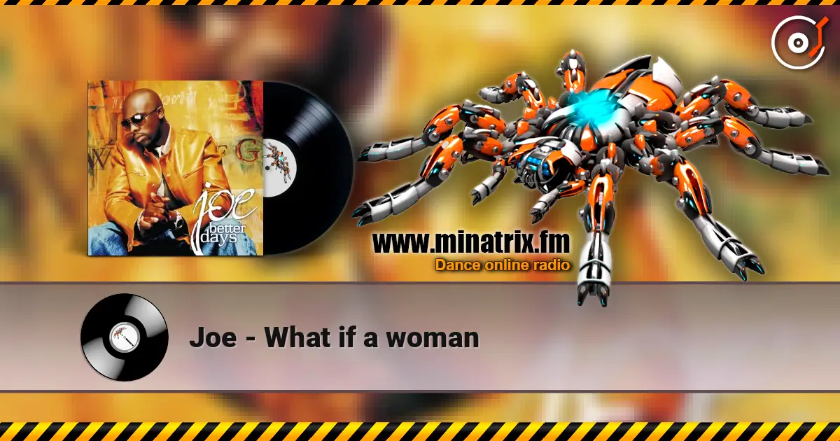 Joe - What if a woman жоғары сапада онлайн тыңдау | Minatrix.FM