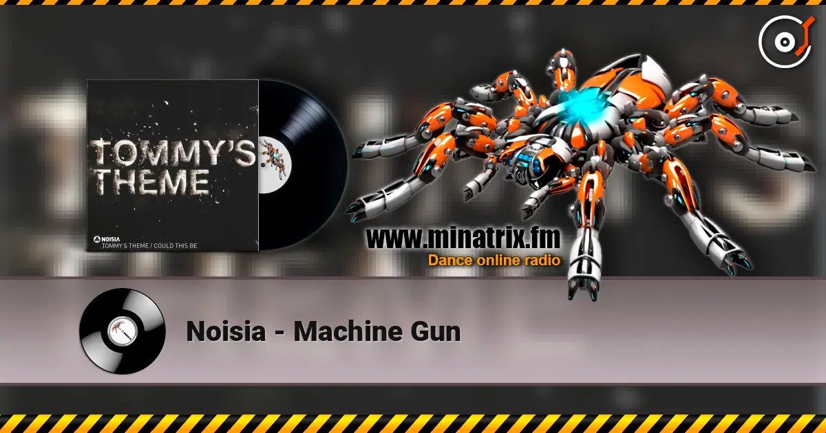 Noisia - Machine Gun жоғары сапада онлайн тыңдау | Minatrix.FM