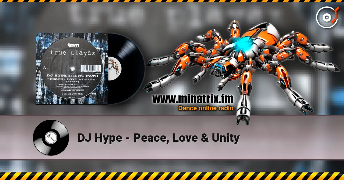 DJ Hype - Peace, Love & Unity жоғары сапада онлайн тыңдау | Minatrix.FM