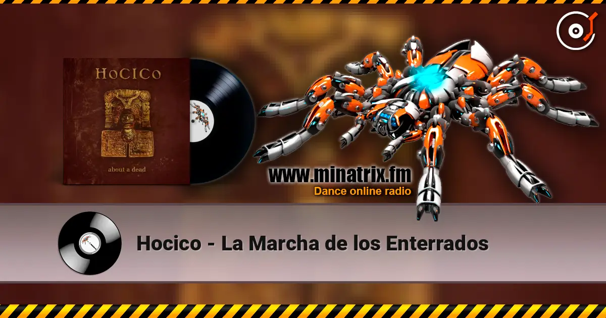 Hocico - La Marcha de los Enterrados жоғары сапада онлайн тыңдау | Minatrix.FM