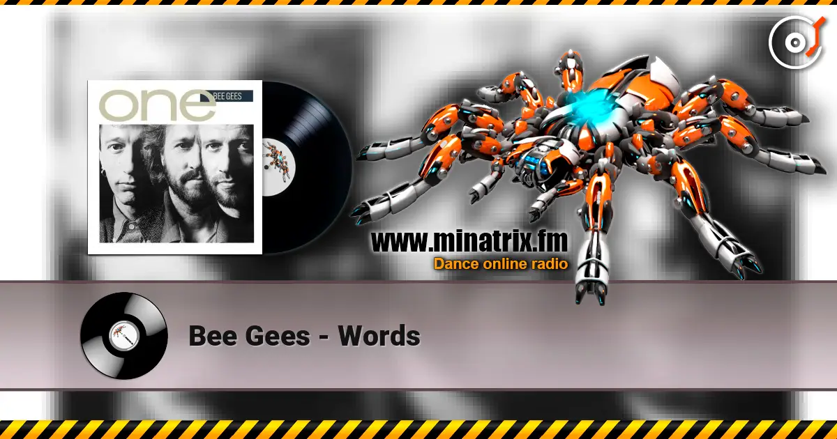 Bee Gees - Words жоғары сапада онлайн тыңдау | Minatrix.FM