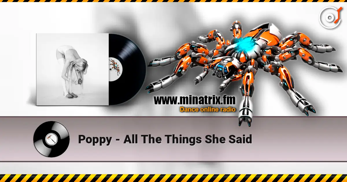 Poppy - All The Things She Said 高品质在线收听 | Minatrix.FM