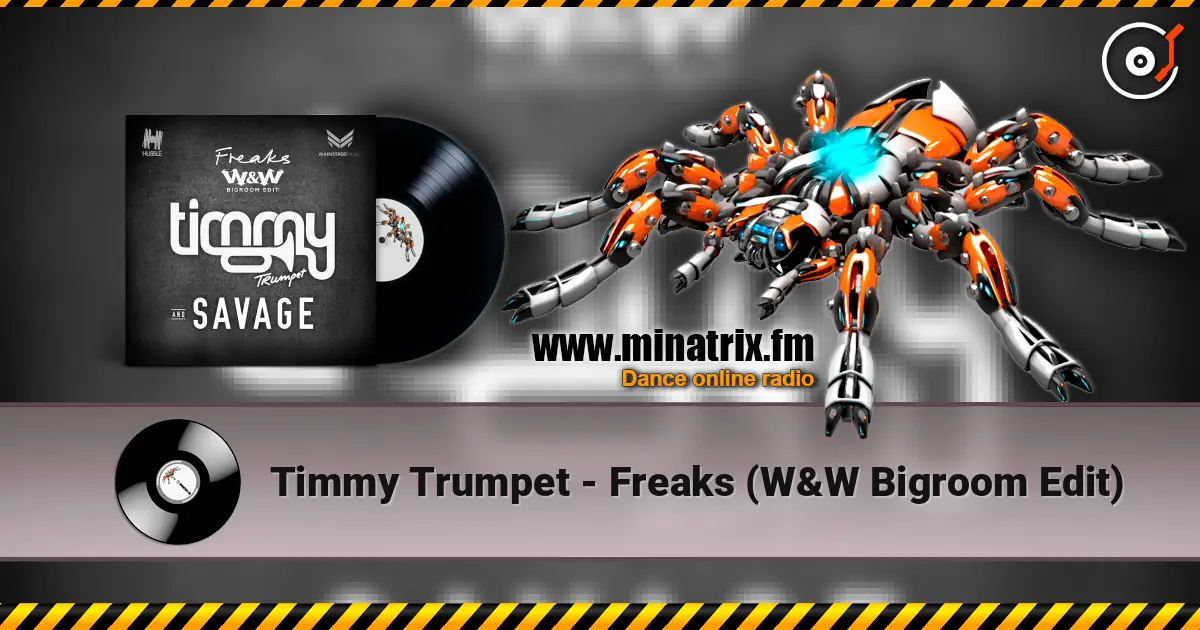 Timmy Trumpet - Freaks (W&W Bigroom Edit) жоғары сапада онлайн тыңдау | Minatrix.FM