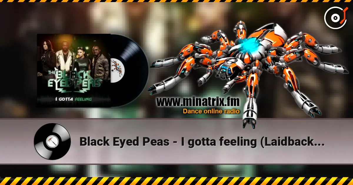Black Eyed Peas - I gotta feeling (Laidback Luke remix) жоғары сапада онлайн тыңдау | Minatrix.FM