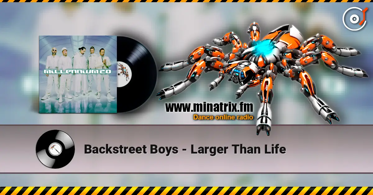 Backstreet Boys - Larger Than Life жоғары сапада онлайн тыңдау | Minatrix.FM