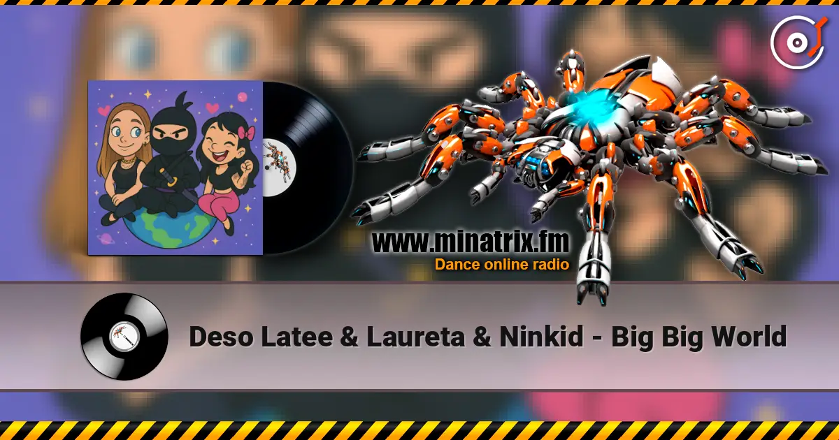 Deso Latee & Laureta & Ninkid - Big Big World жоғары сапада онлайн тыңдау | Minatrix.FM