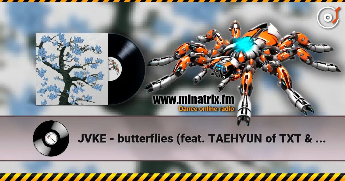 JVKE - butterflies (feat. TAEHYUN of TXT & KIM CHAEWON of LE SSERAFIM) жоғары сапада онлайн тыңдау | Minatrix.FM