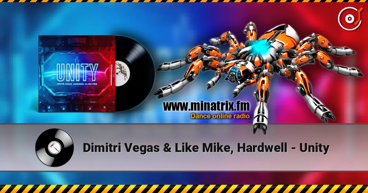 Dimitri Vegas & Like Mike, Hardwell - Unity жоғары сапада онлайн тыңдау | Minatrix.FM
