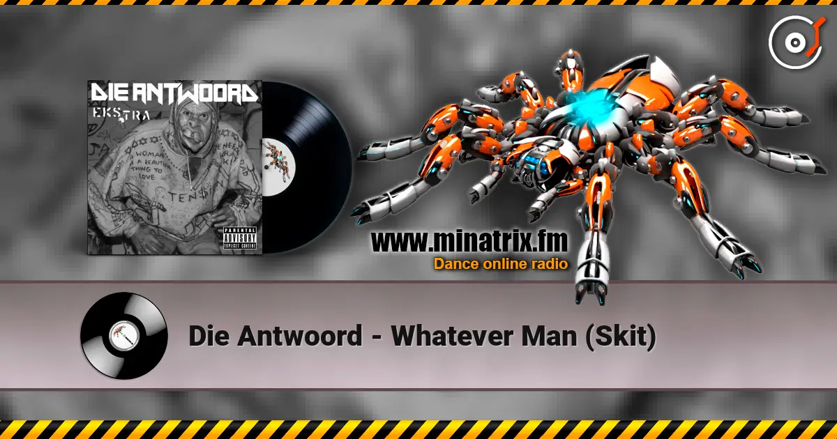 Die Antwoord - Whatever Man (Skit) жоғары сапада онлайн тыңдау | Minatrix.FM