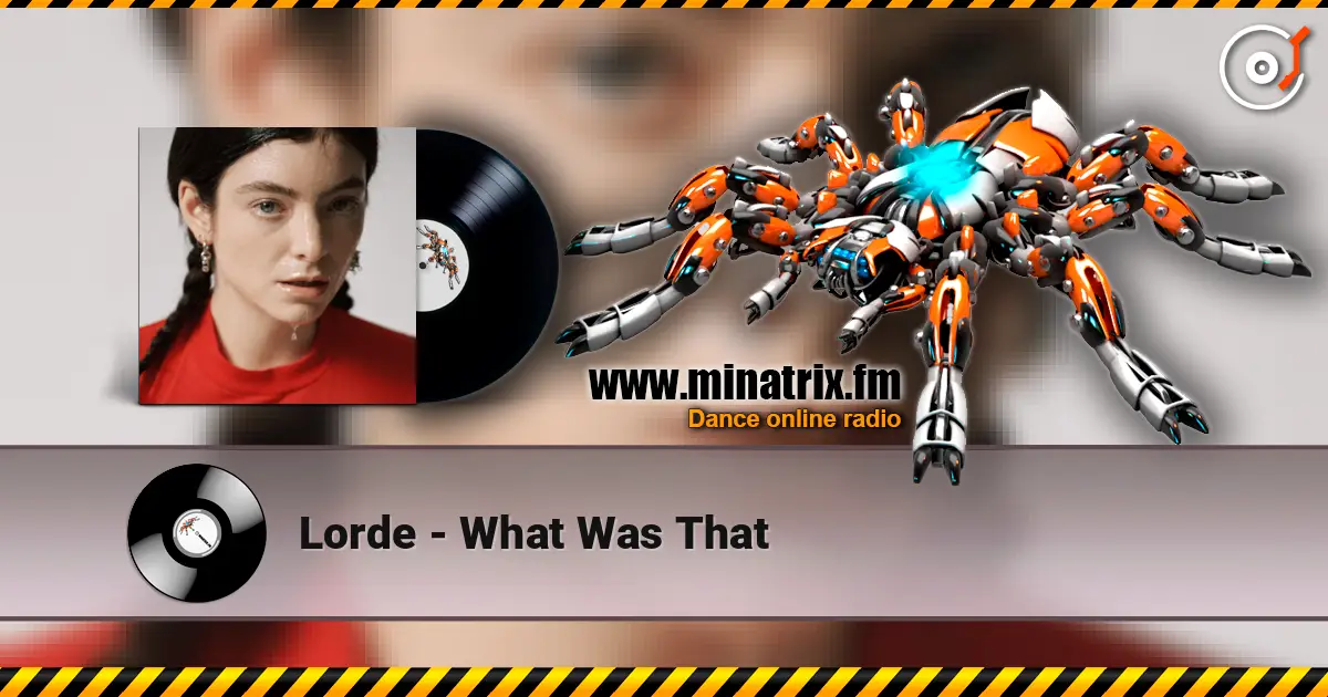 Lorde - What Was That жоғары сапада онлайн тыңдау | Minatrix.FM
