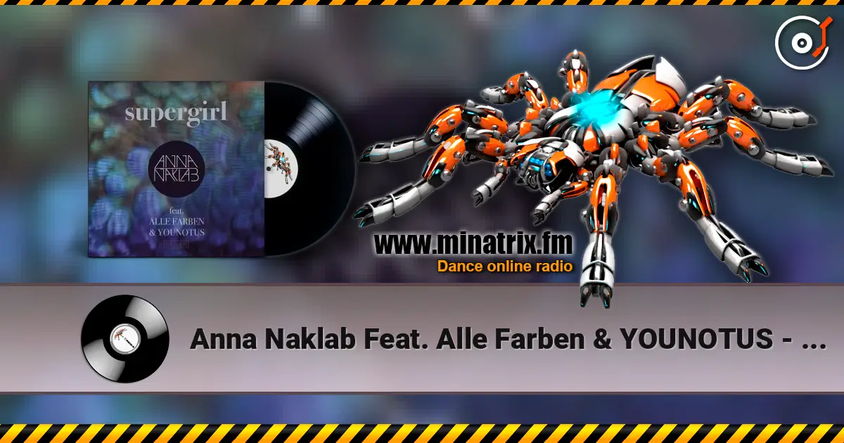 Anna Naklab Feat. Alle Farben & YOUNOTUS - Supergirl (YOUNOTUS Remix) жоғары сапада онлайн тыңдау | Minatrix.FM