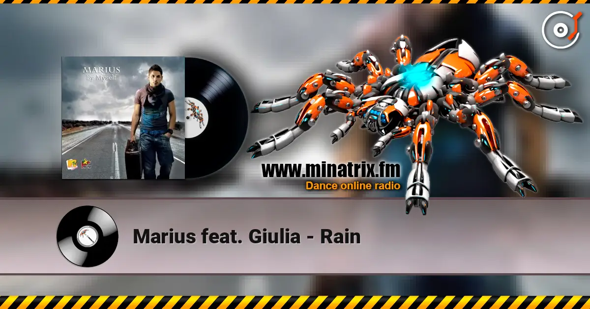 Marius feat. Giulia - Rain жоғары сапада онлайн тыңдау | Minatrix.FM