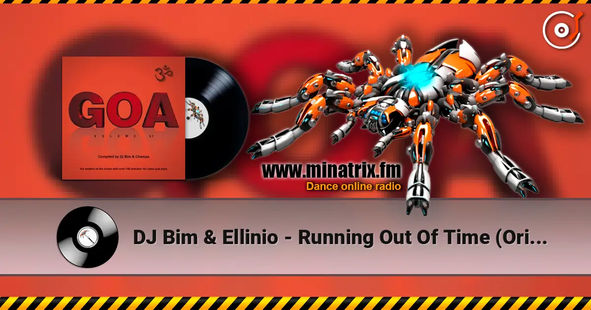 DJ Bim & Ellinio - Running Out Of Time (Original Mix) жоғары сапада онлайн тыңдау | Minatrix.FM