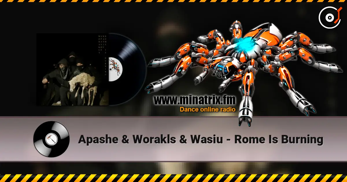 Apashe & Worakls & Wasiu - Rome Is Burning жоғары сапада онлайн тыңдау | Minatrix.FM