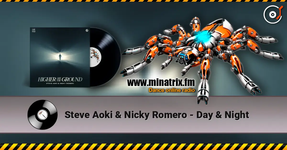 Steve Aoki & Nicky Romero - Day & Night жоғары сапада онлайн тыңдау | Minatrix.FM