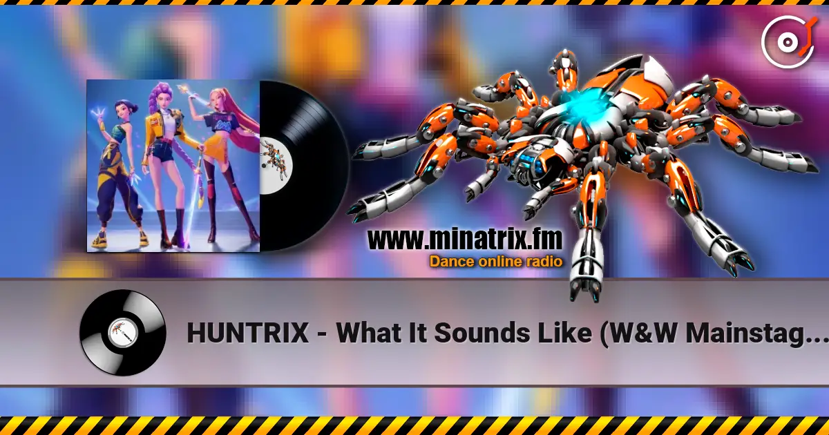 HUNTRIX - What It Sounds Like (W&W Mainstage Trance Mix) жоғары сапада онлайн тыңдау | Minatrix.FM