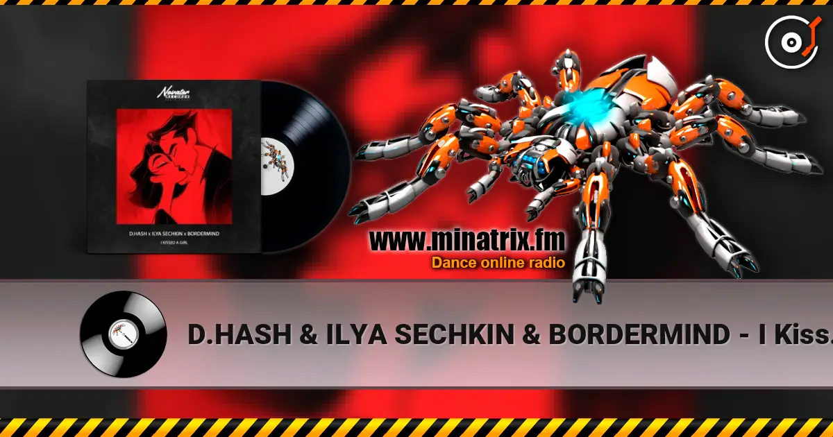 D.HASH & ILYA SECHKIN & BORDERMIND - I Kissed a Girl жоғары сапада онлайн тыңдау | Minatrix.FM