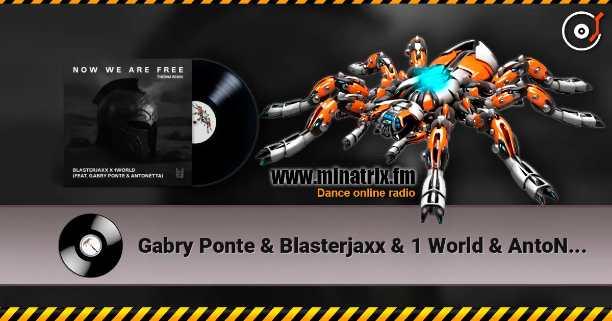 Gabry Ponte & Blasterjaxx & 1 World & AntoNetta - Now We Are Free [THOMM Remix] жоғары сапада онлайн тыңдау | Minatrix.FM