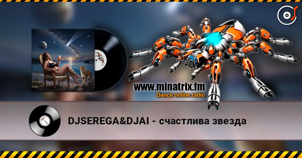 DJSEREGA&DJAI - счастлива звезда жоғары сапада онлайн тыңдау | Minatrix.FM