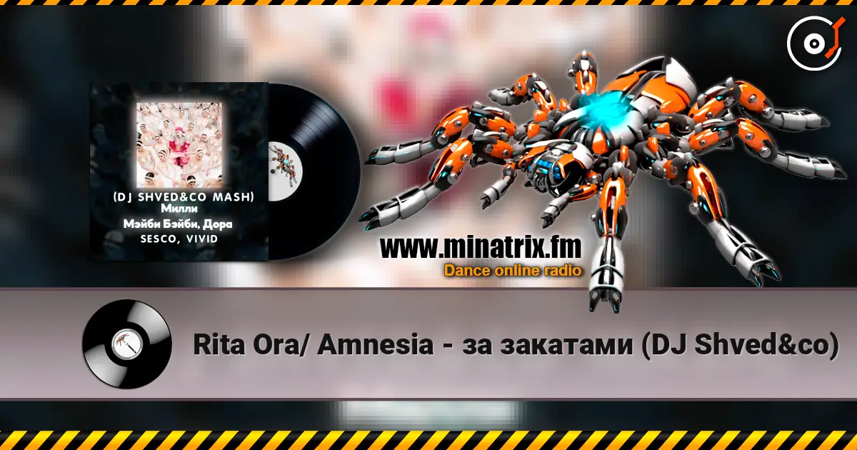 Rita Ora/ Amnesia - за закатами (DJ Shved&co) жоғары сапада онлайн тыңдау | Minatrix.FM